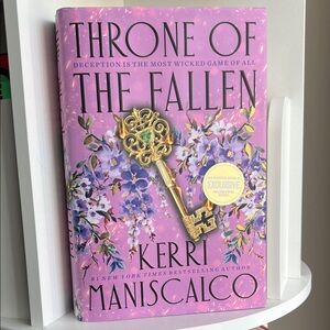 Throne of the Fallen Book by Kerri Maniscalco Barnes & Noble Exclusive edition